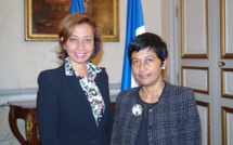 Cofinancement Etat-Pays : Nicole Sanquer présente deux projets à Ericka Bareigts