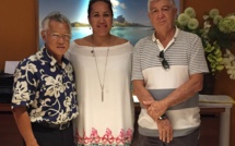 Deux membres du fonds paritaire de gestion en mission à Bora Bora