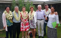 Le ministre des Solidarités en visite à Raiatea