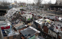 Un campement de Roms évacué dans le nord de Paris