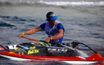 V1, Sup, Kayak, prone – Ari’i Hoe no Papeete : Tutearii Hoatua devant Steeve Teihotaata