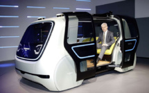 Le groupe Volkswagen présente Sedric, prototype de voiture autonome