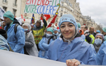 Hospitaliers et travailleurs sociaux en tête d'une journée d'action dans le service public