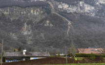Un éboulement rocheux menace 88 maisons dans l'Ain