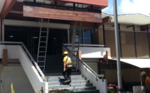 Un nouveau fronton pour le palais de justice de Papeete