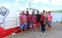 Bora Bora : le bateau-pompier est désormais opérationnel