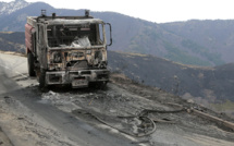 Plusieurs centaines d'hectares partent en fumée en Corse, cinq pompiers blessés