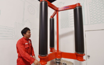 Au Japon, la première éolienne capable de braver les typhons