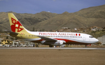 Un Boeing de la Peruvian Airlines prend feu à l'atterrissage: pas de blessés