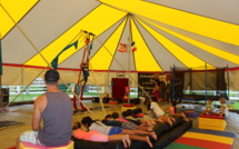 L'espace cirque de Moorea propose des stages et annonce des cours