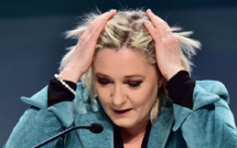 Marine Le Pen, deuxième, aura fort à faire face à Emmanuel Macron