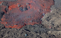 La Réunion: fin d'éruption au Piton de la Fournaise