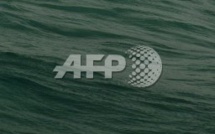 Un surfeur de Rio évite une collision avec un frigo