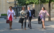 Les parlementaires Tapura font leur "rentrée" au Palais-Bourbon