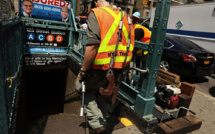 Déraillement dans le métro new-yorkais: une trentaine de blessés légers