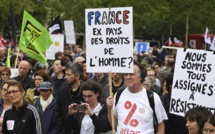 Manifestation à Paris contre le projet de loi antiterroriste