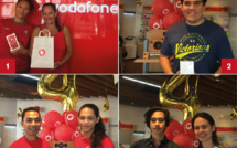 Grand jeu anniversaire des 4 ans de Vodafone : des gagnants qui ont le smile !