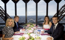 Dîner Macron-Trump au Jules Verne, table d'exception nichée dans la Tour Eiffel