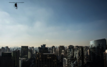 Brésil: l'hélicoptère, la solution antibouchons à Sao Paulo