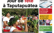 TAHITI INFOS N°959 du 27 juillet 2017