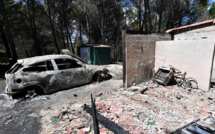 Hérault: l'incendie fixé, opérations de noyage en cours