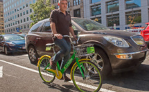 Le vélo en libre-service "sans borne" débarque à Washington