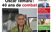 TAHITI INFOS N°1016 du 17 octobre 2017