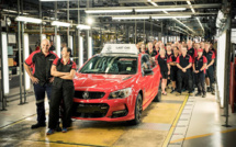 L'industrie australienne produit son ultime voiture, une Holden