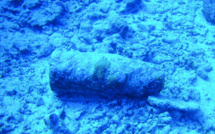 Neuf obus américains localisés dans la passe de Bora Bora