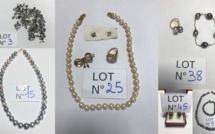 Grande vente aux enchères de perles et de bijoux