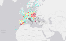 Une carte interactive pour sensibiliser à la pollution de l'air en Europe