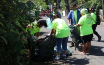 Près d'une tonne de déchets récoltés pour l'opération "A poihere ia Papeete"