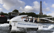 Les Sea Bubbles ("taxis volants") pourraient revenir à Paris l'an prochain