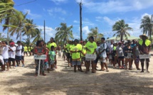 Inauguration du plateau sportif de Tikehau