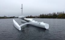Le drone inspiré du va'a invité à Tahiti 