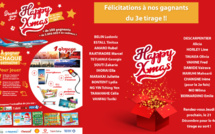 Résultats du 3e tirage du jeu concours Happy XMAS !
