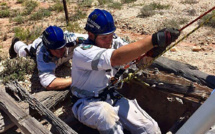 Une Australienne passe deux jours au fond d'un puit de mine