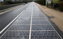 La première route solaire a un an: ça marche mais c'est bruyant