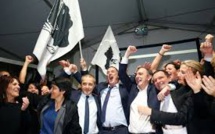 Talamoni, élu président de l'Assemblée de Corse, dédie sa victoire aux "prisonniers politiques"