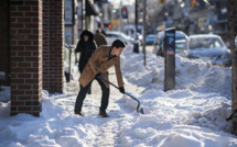 Le nord-est de l'Amérique continue de grelotter, mais le dégel est en vue