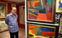 Paul Yeou Chichong, 84 years old and owner of 350 paintings from the great masters