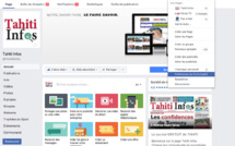 Nouveau fil d'actualité Facebook: préferez Tahiti Infos!
