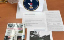 L'ice commandée sur internet était cachée dans un magazine (photos)