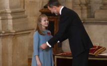 Espagne : à 12 ans, la fille aînée de Felipe VI honorée comme héritière du trône