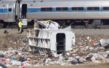 USA: un mort dans la collision d'un train d'élus républicains avec un camion
