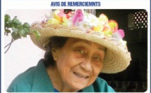 Avis de remerciements Famille WALKER