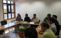 Teva Rohfritsch rencontre l'association "Papeete Centre ville"