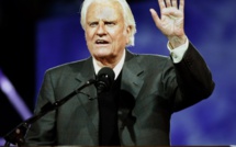 Décès de l'influent prédicateur évangéliste américain Billy Graham