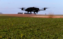 Dans l'Aube, drones et balises scrutent une ferme sous toutes ses coutures