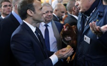 Au salon de l'agriculture, Emmanuel Macron a adopté une poule
